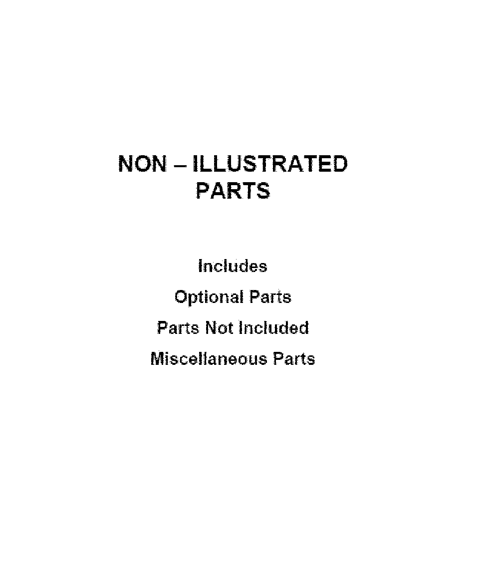 Optional parts (not included) Diagram and Parts List for 10651769512  Kenmore Refrigerator