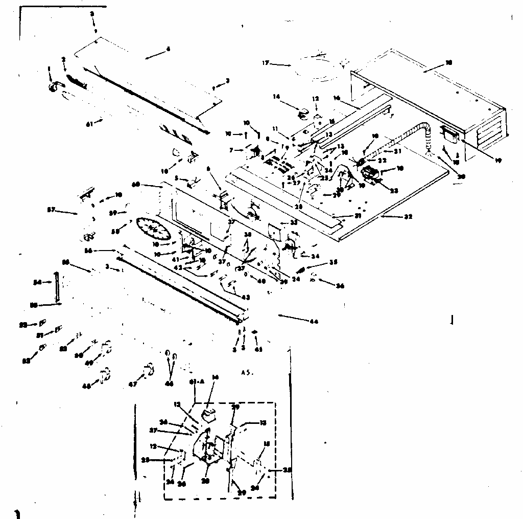 Control Section Diagram and Parts List for 8504277060  Kenmore Range