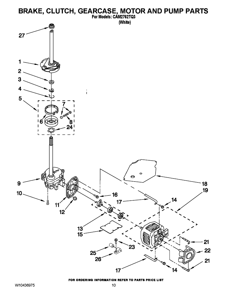 UNIT PARTS Diagram and Parts List for 7EL87TRRRV00  Whirlpool Refrigerator