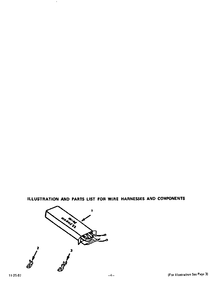 WIRING HARNESS Diagram and Parts List for B9308B0  Roper Wall Oven