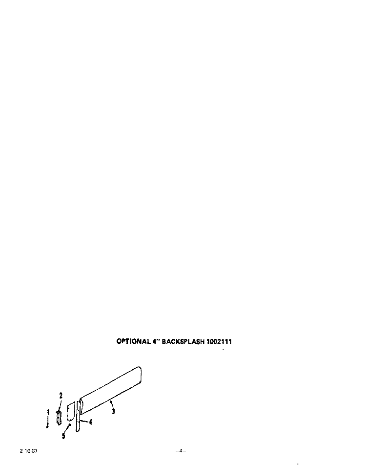 OVEN DOOR Diagram and Parts List for S7257X0  Roper Range