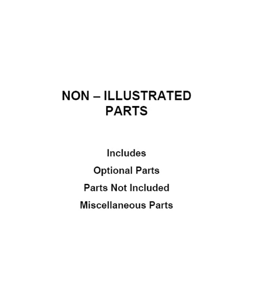 Optional Parts Diagram and Parts List for 10650045711  Kenmore Refrigerator