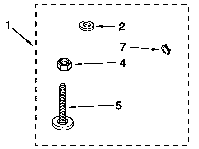 Miscellaneous Diagram and Parts List for LSR7233BGO  Whirlpool Washer