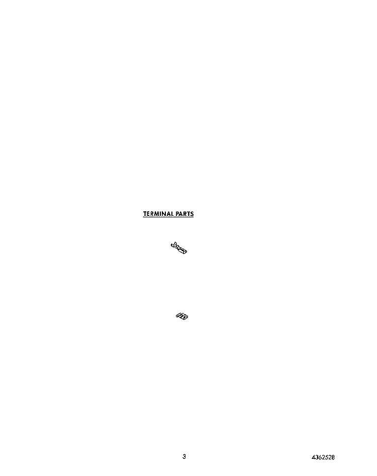 TERMINAL, LIT/OPTIONAL Diagram and Parts List for SC8900EXW0  Whirlpool Cooktop