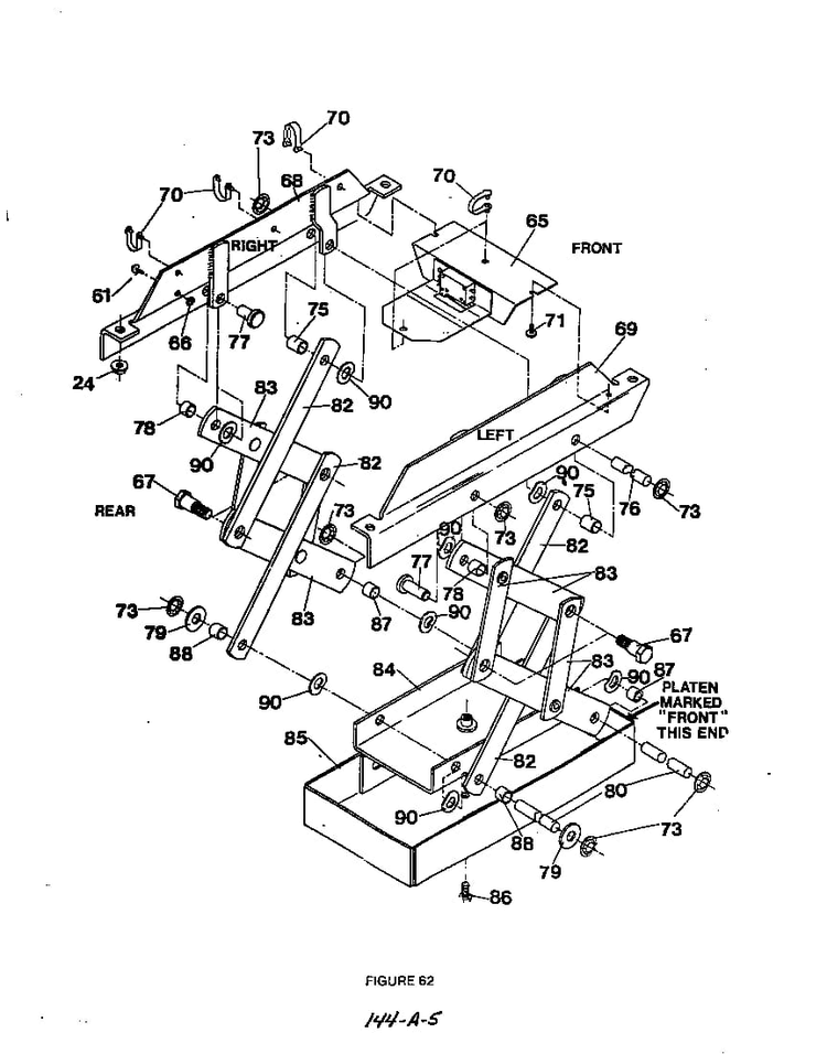 Ram Diagram and Parts List for 8963L10  Roper Trash Compactor