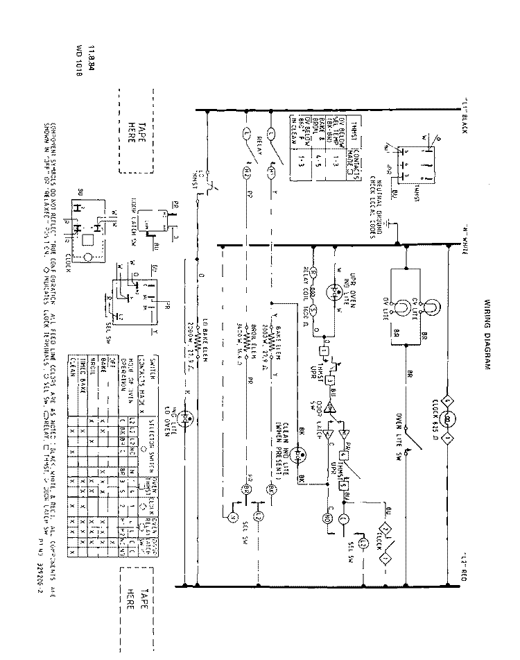 SECTION Diagram and Parts List for 2075B0A  Roper Range