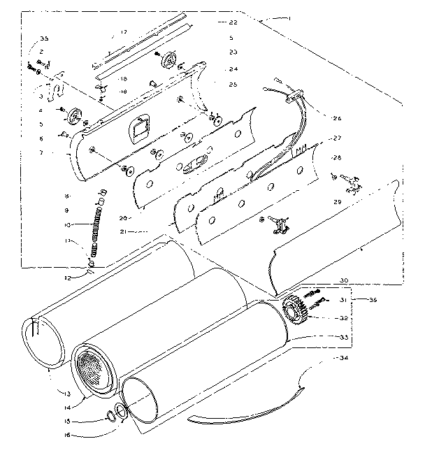 Shoe Assembly Diagram and Parts List for 1105806900  Kenmore Iron