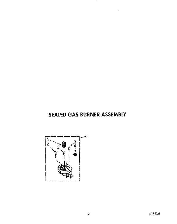 SECTION Diagram and Parts List for KGCT302XAL2  KitchenAid Cooktop