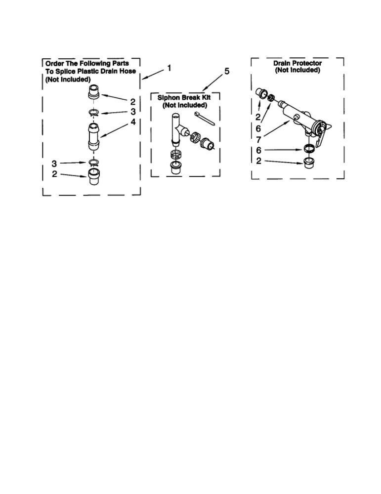 Water System Diagram and Parts List for 11021884000  Kenmore Washer