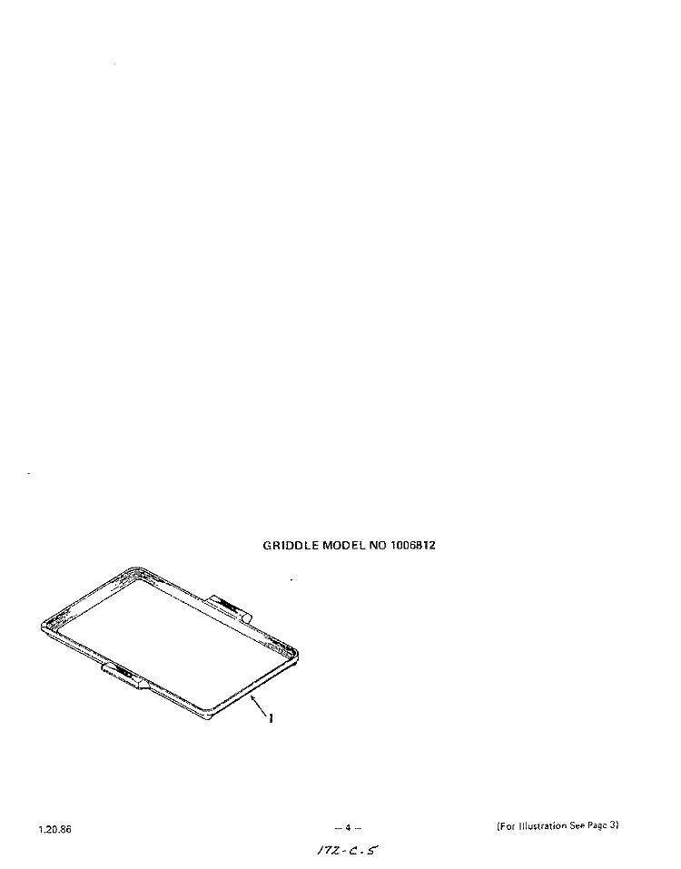 POWER LOCK Diagram and Parts List for 1355W0A  Roper Range