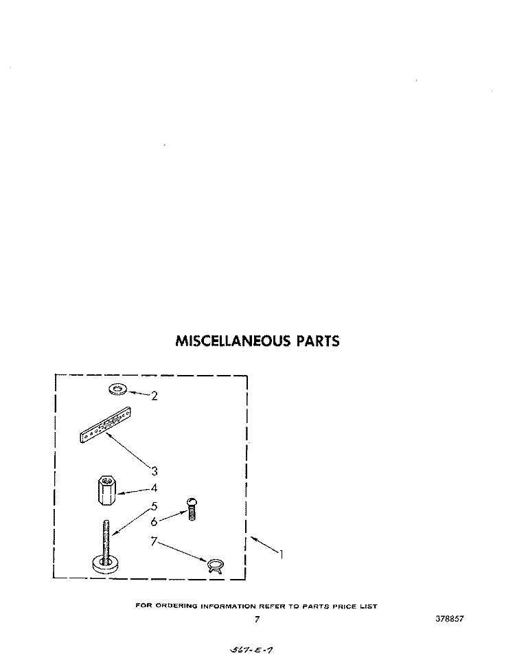 MISCELLANEOUS Diagram and Parts List for LA5000XPW0  Whirlpool Washer