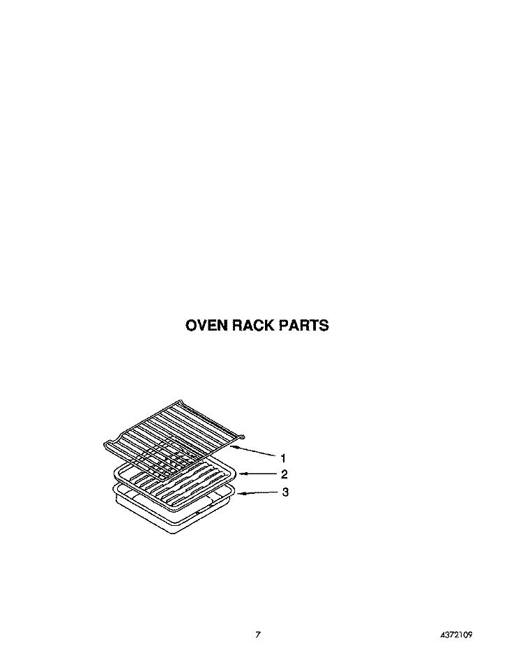 OVEN RACK, LIT/OPTIONAL Diagram and Parts List for SF310PEYQ2  Whirlpool Range