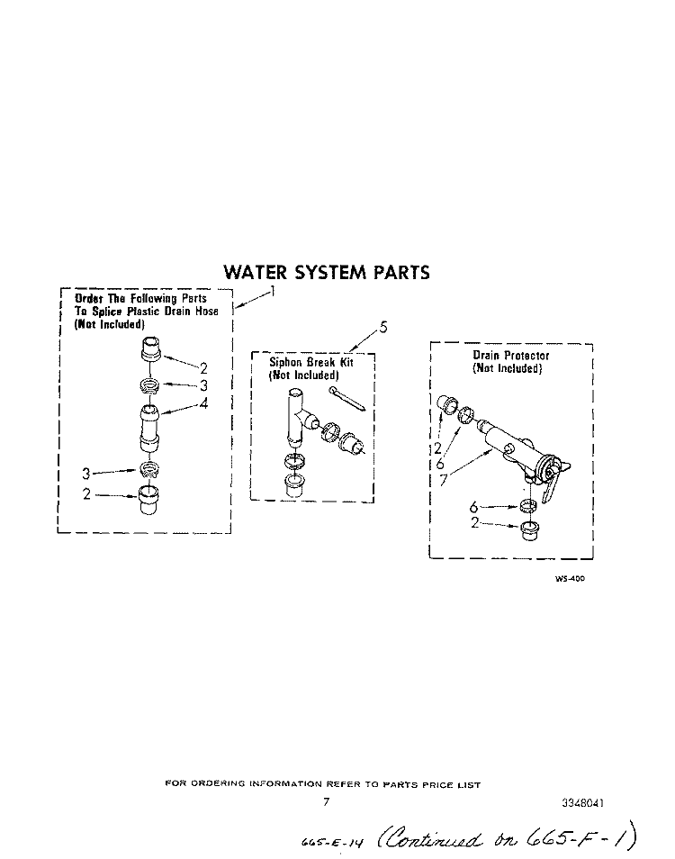 WATER SYSTEM Diagram and Parts List for LA6053XSW0  Whirlpool Washer