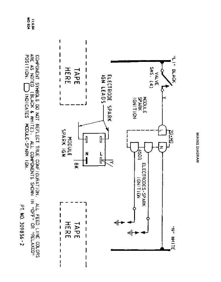 WIRING DIAGRAM Diagram and Parts List for C2357^0  Whirlpool Cooktop
