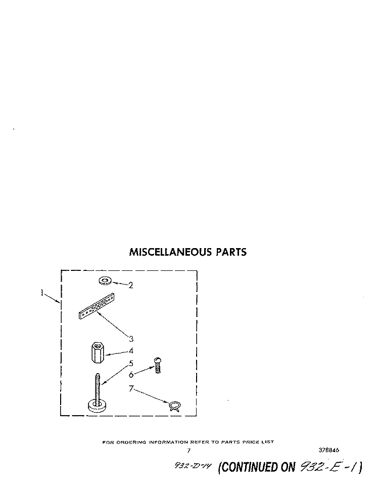 MISCELLANEOUS Diagram and Parts List for LA5500XPW1  Whirlpool Washer