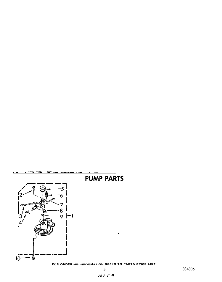 PUMP Diagram and Parts List for LA7800XMW0  Whirlpool Washer