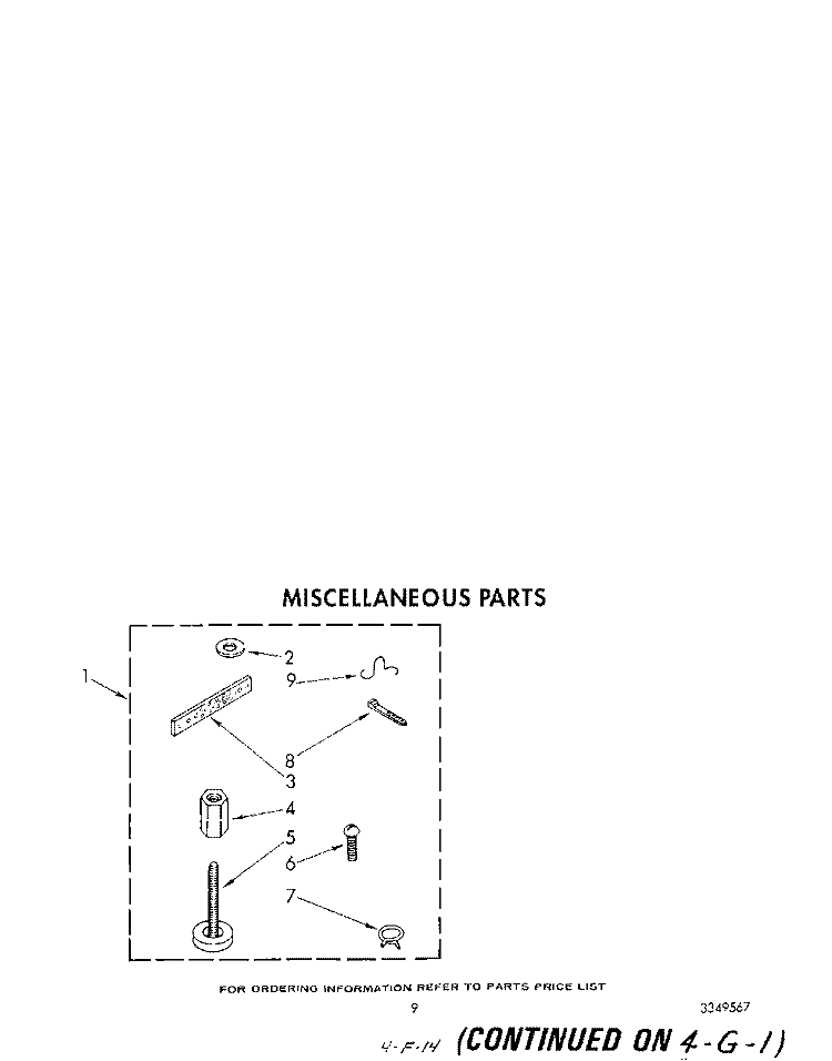 MISCELLANEOUS Diagram and Parts List for KAWE950VAL0  KitchenAid Washer