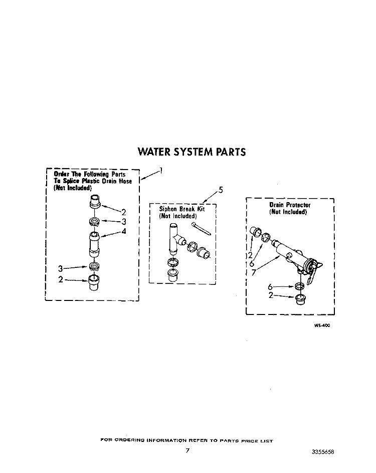 WATER SYSTEM Diagram and Parts List for LA7900XTW1  Whirlpool Washer