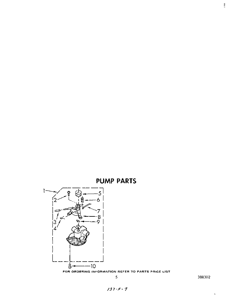 PUMP Diagram and Parts List for LA5310XPW0  Whirlpool Washer