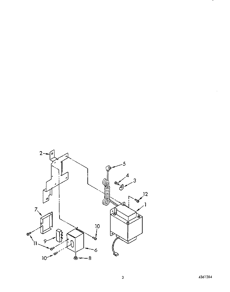 TRANSFORMER Diagram and Parts List for JWRZ2727FI00  Whirlpool Refrigerator