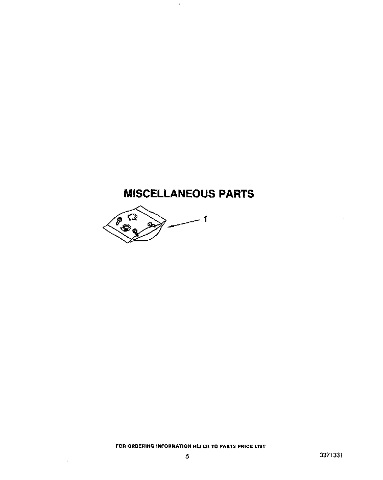 MISCELLANEOUS, LIT/OPTIONAL Diagram and Parts List for TUD2000W3  Whirlpool Dishwasher