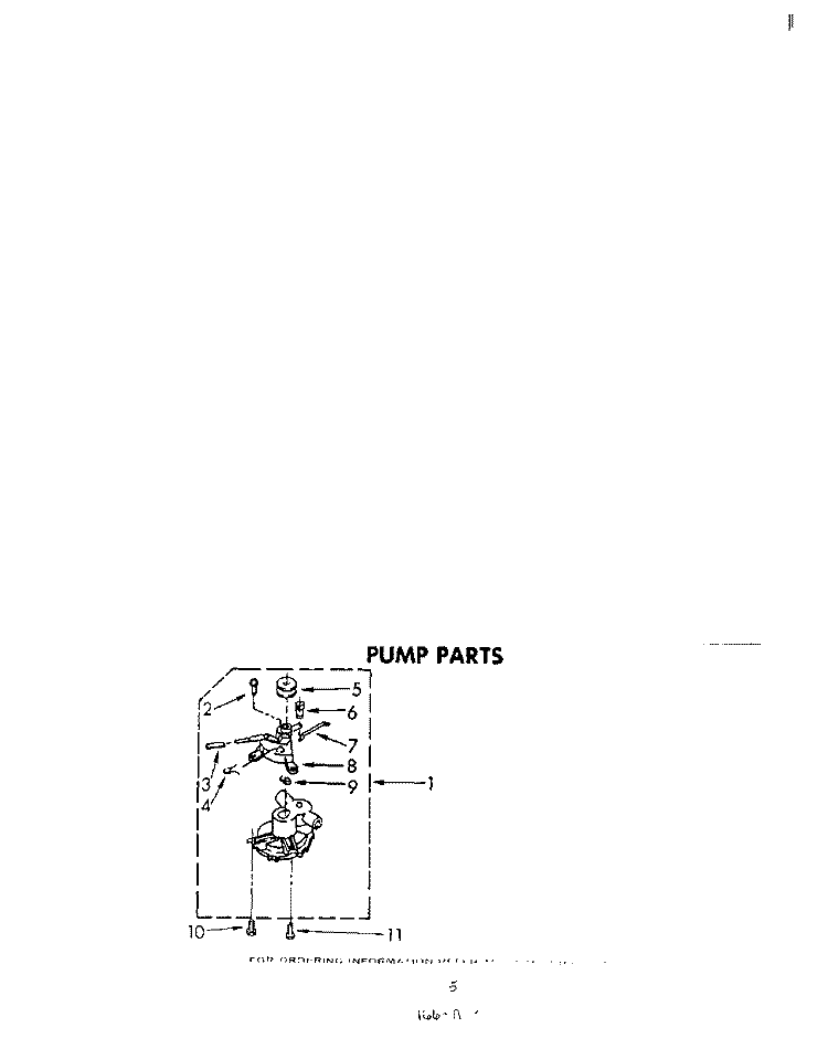 PUMP Diagram and Parts List for LA7680XKW1  Whirlpool Washer