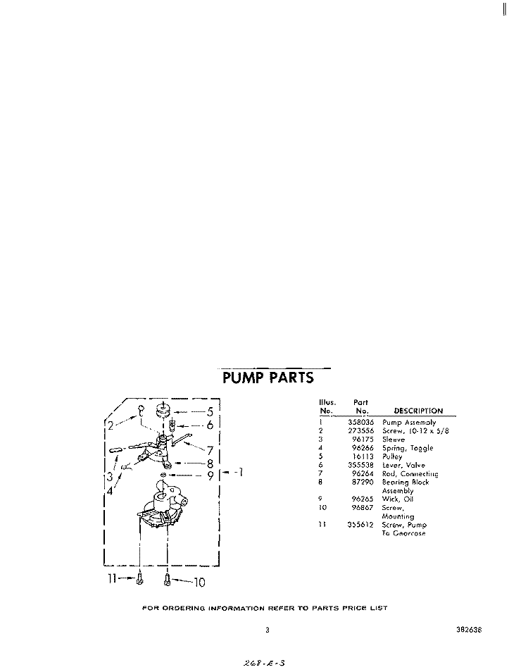 PUMP Diagram and Parts List for GLA7900XKW0  Whirlpool Washer