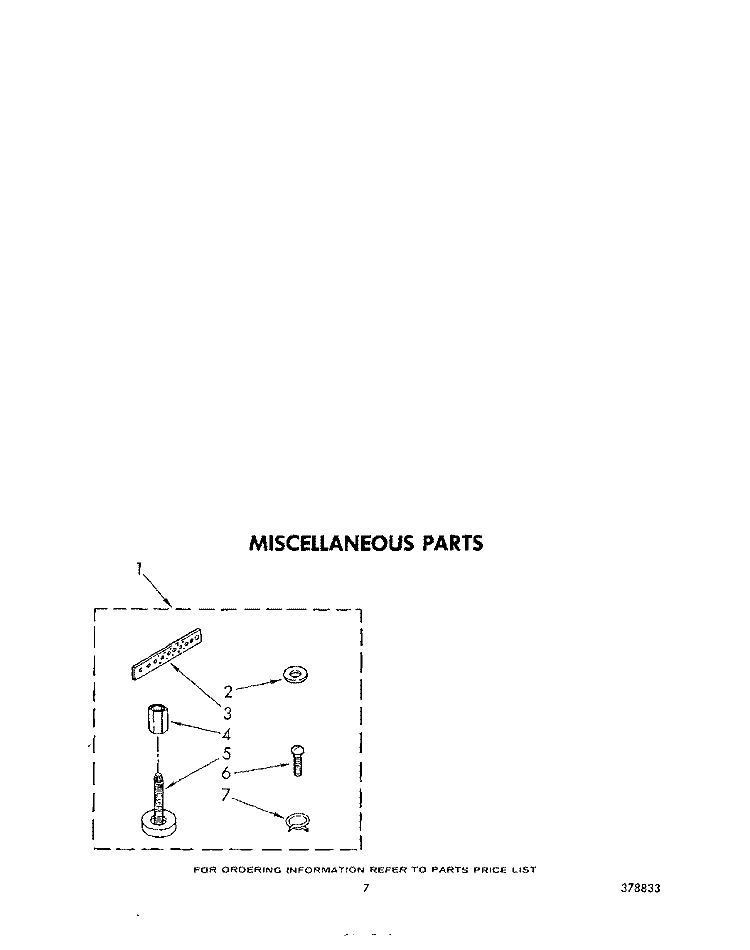 MISCELLANEOUS Diagram and Parts List for LB5540XMN0  Whirlpool Washer