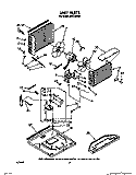 UNIT, LIT/OPTIONAL Diagram and Parts List for ACU124XX0  Whirlpool Air Conditioner