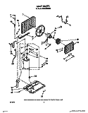 UNIT, LIT/OPTIONAL Diagram and Parts List for BHAC0500XS0  Whirlpool Air Conditioner