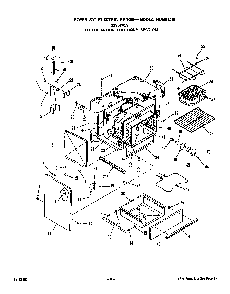 Body Diagram and Parts List for 2336*0A  Roper Range