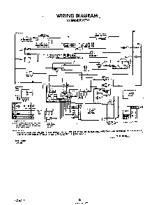 Wiring Diagram Diagram and Parts List for N9457*4  Roper Range