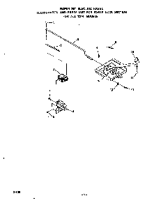 Power Lock Diagram and Parts List for 2374*0A  Roper Range