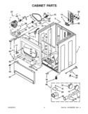 Part Location Diagram of W10521430 Whirlpool PLUG