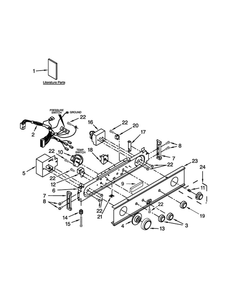 Washer/Dryer Control Panel Parts Diagram and Parts List for 110C81432510  Kenmore Washer Dryer Combo