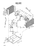 Part Location Diagram of 853699 Whirlpool BLADE-FAN