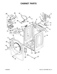 Part Location Diagram of W11780156 Whirlpool CNTRL-ELEC