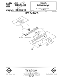 CONSOLE Diagram and Parts List for DP3880XMW0  Whirlpool Dishwasher