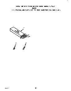 Wire Harness And Components Diagram and Parts List for F8957*0  Roper Range