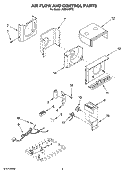 Part Location Diagram of 8215380 Whirlpool Cover, Control Box