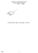 Part Location Diagram of LIT8051282 Whirlpool Sheet, Tech (English)