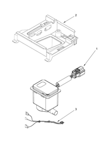 Pump Parts Diagram and Parts List for KUID308ESS1  KitchenAid Ice Maker