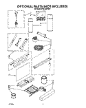 OPTIONAL Diagram and Parts List for JT051CAE1610  Whirlpool Ice Maker