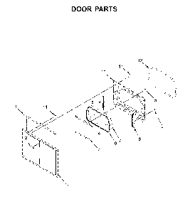 Part Location Diagram of W11176946 Whirlpool TRIM