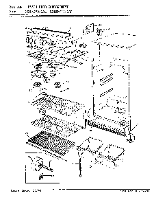 03 - Fresh Food Compartment Diagram and Parts List for RB15KA1AFL  Whirlpool Refrigerator