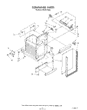 CONTAINER Diagram and Parts List for 4KUCC150S0  KitchenAid Trash Compactor