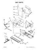 UNIT PARTS Diagram and Parts List for GX2FHDXVQ06  Whirlpool Refrigerator