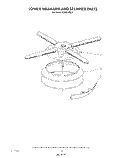 LOWER WASH ARM AND STRAINER Diagram and Parts List for KUDS21MS2  KitchenAid Dishwasher