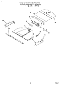 TOP VENTING, OPTIONAL Diagram and Parts List for KEBI276DBL2  KitchenAid Wall Oven