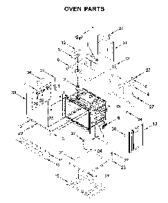 Oven parts Diagram and Parts List for WOS72EC0HS02  Whirlpool Wall Oven